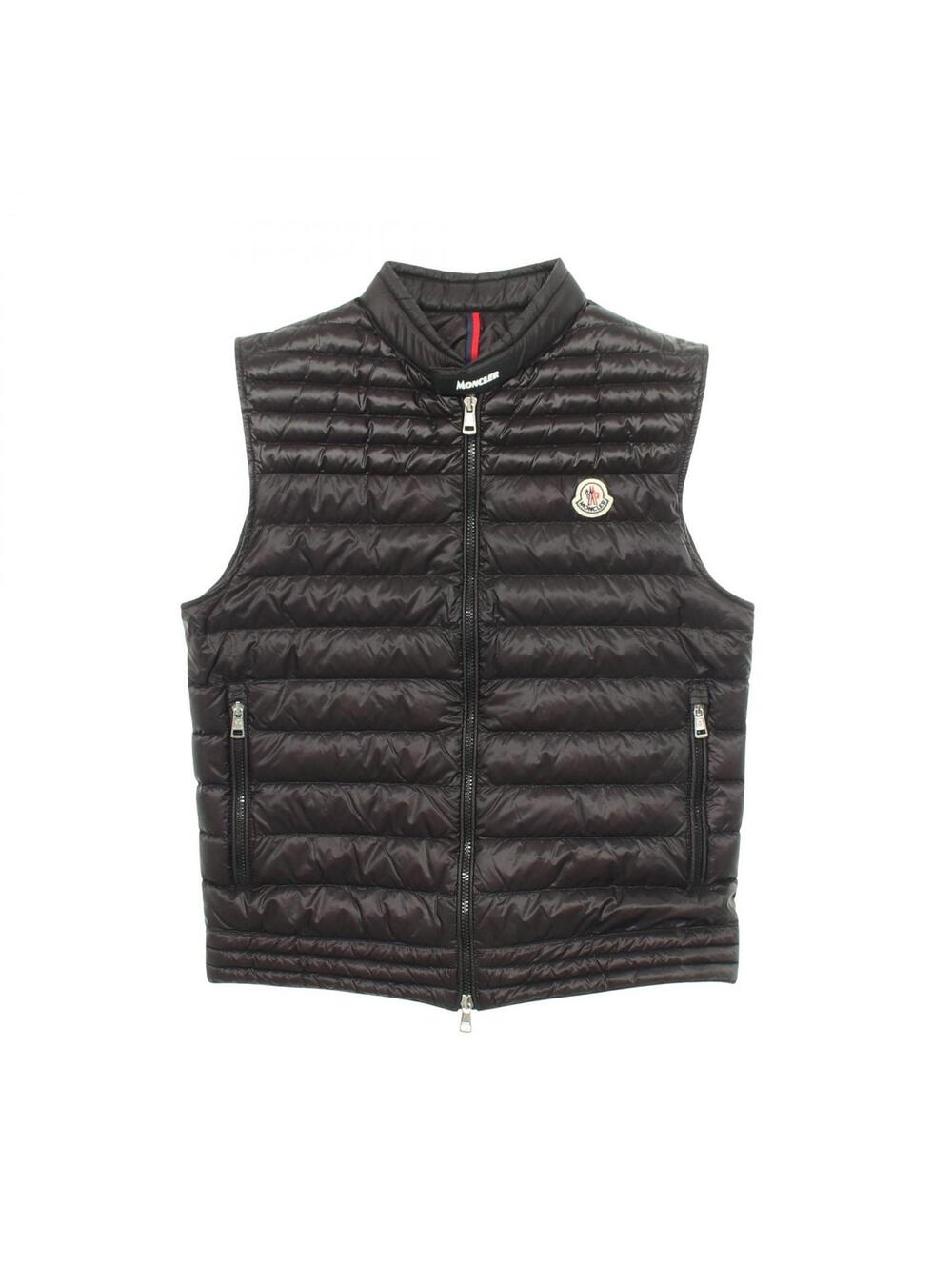 Moncler Gir Gil Down Vest Nylon Black #340249M58B